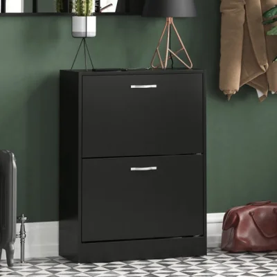 Dunelm Vida Designs 2 Drawer Shoe Cabinet