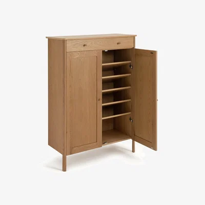 Habitat Habitat Cassidy 5 Shelf Shoe Storage Cabinet - Natural