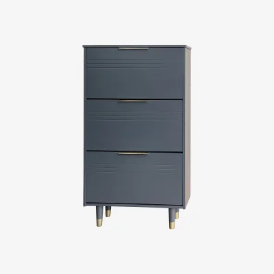 Homebase Lewis Shoe Storage Unit - Grey