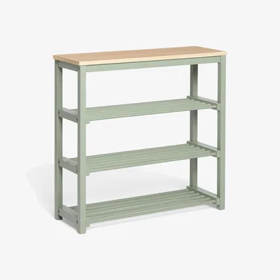 John Lewis John Lewis Modern Country 4 Tier Shoe Rack