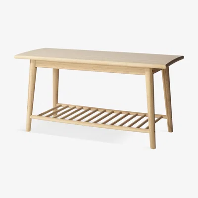 John Lewis John Lewis & Partners Bamboo Shoe Bench