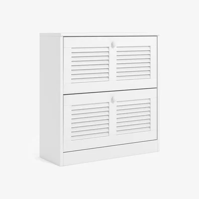 La Redoute Mayor Shoe Cabinet with 2 Pull-Down Doors
