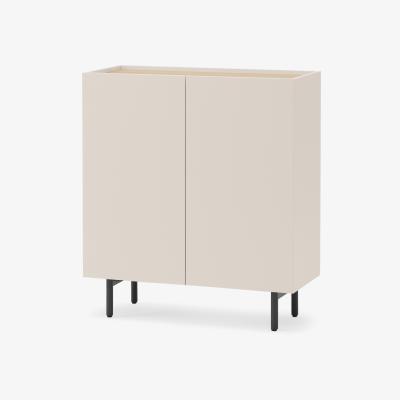 Made.com Mino Hallway Storage, Oak & Alabaster Beige