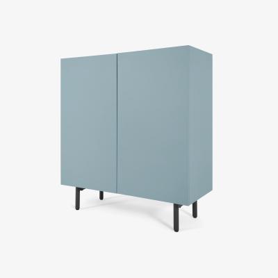 Made.com Mino Hallway Storage, Oak & Blue