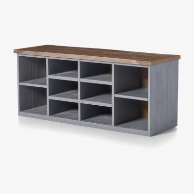 Made.com Iona Hallway Storage, Grey and Pine