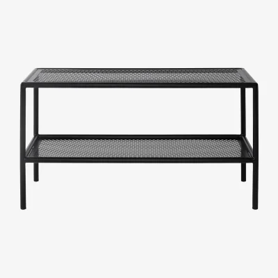 Nordic Nest Hissö shoe bench Black