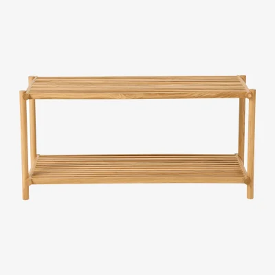 Nordic Nest Andersen Furniture Column shoe rack Matt lacquered oak