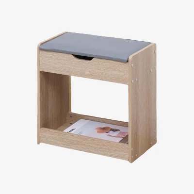 The Range Small Shoe Storage Bench With Seat  Storage - Natural Brown