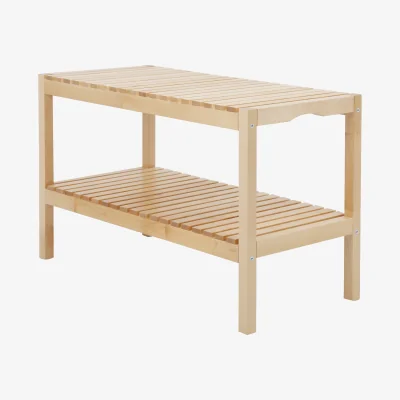 The Range HMD Solid Wood Birch Shoe Racks - Natural