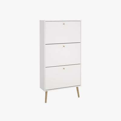 The Range Cumbria Shoe Cabinet - White