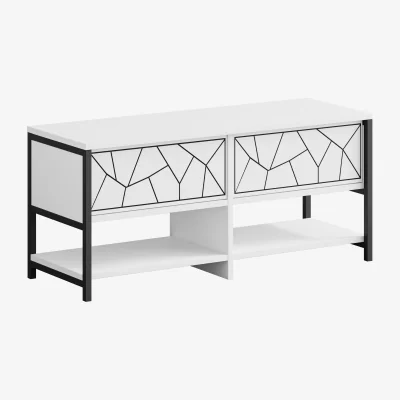 The Range Inola Modern Shoe Rack Storage - Mocha Grey