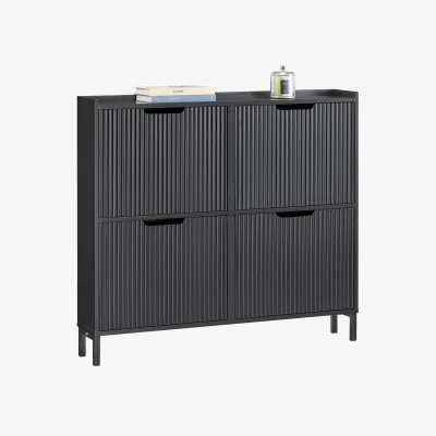 The Range Shoe Storage Organiser - Black / 4