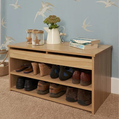 The Range Budget Shoe Cabinet - Oak