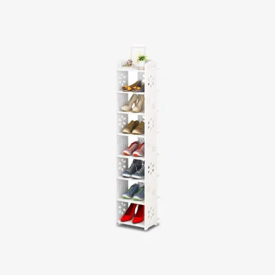 The Range Shoe Rack Storage - White / 8