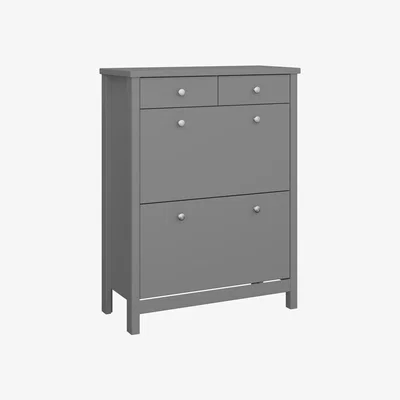 The Range Tromso Shoe Cabinet - Grey