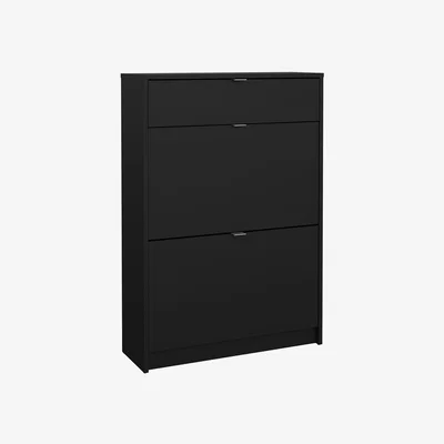 The Range Shoes Shoe Cabinet - Black