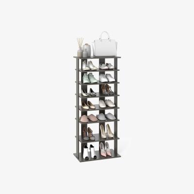 The Range 7 Tiers Tall Shoe Rack Storage Shelf - Grey