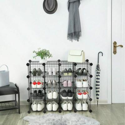 The Range SONGMICS Modular Shoe Rack Storage Unit - Black