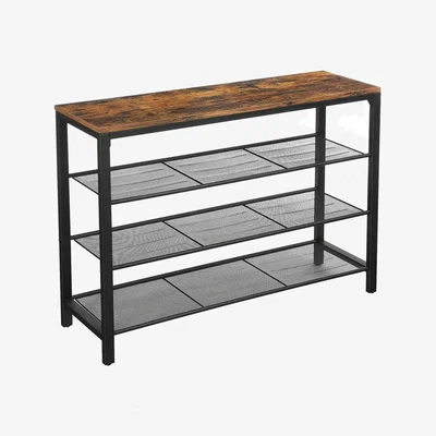 The Range VASAGLE Industrial Style Shoe Storage Organizer - Bronze