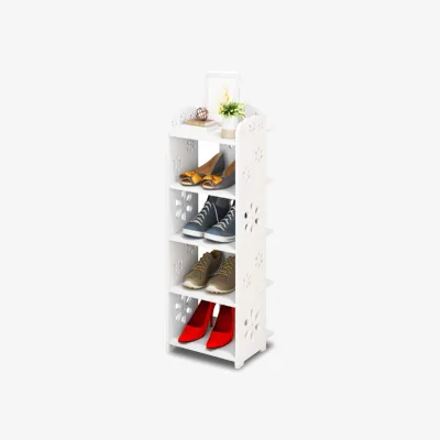 The Range Shoe Rack Storage - White / 5