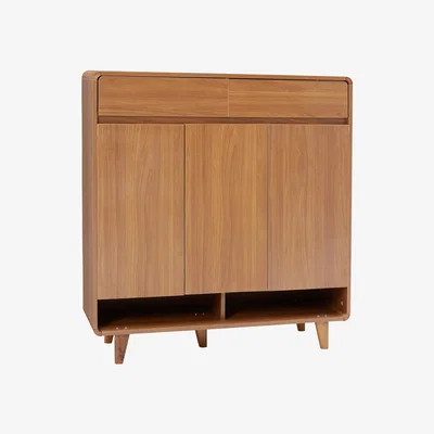 The Range 5-Tier Freestanding Shoe Cabinet - Brown
