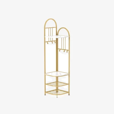 The Range 4-Tier Entryway Coat Shoe Rack