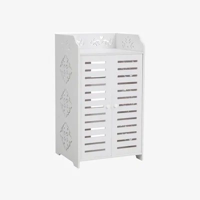 The Range Modern Shoe Cabinet Shoes Rack Storage - white / 5.5kg