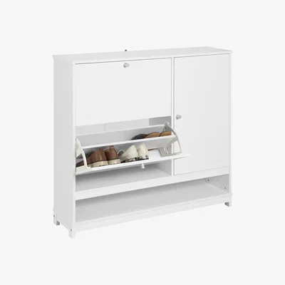 The Range Hallway Organizer Unit - White