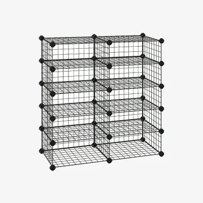 The Range SONGMICS Modular Shoe Rack Organiser - Black