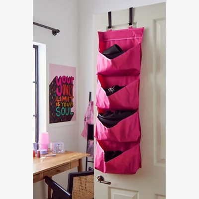 Urban Outfitters Pink Over-The-Door Shoe Storage - Pink ALL at Urban Outfitters