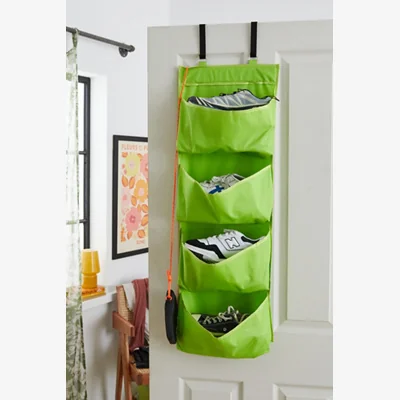 Urban Outfitters Green Over-The-Door Shoe Storage - Green ALL at Urban Outfitters