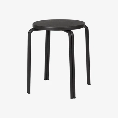 Amara Broste Copenhagen - Oda Iron Stool - Black