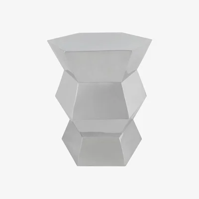 Amara Stacked Hexagon Stool