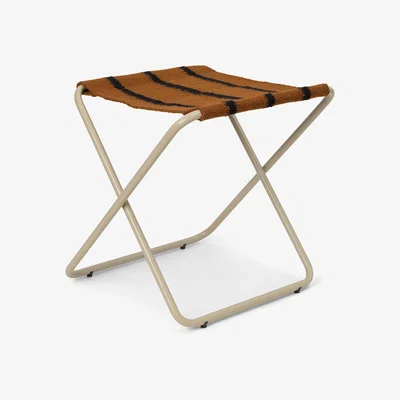 Amara ferm LIVING - Desert Stool - Cashmere/Stripe