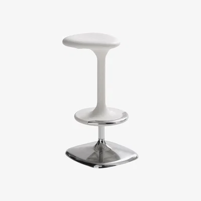 Amara Horm & Casamania - Kant Adjustable Swivel Stool - White