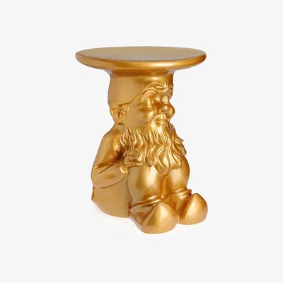 Amara Kartell - Gnomi Napoleon Stool - Gold