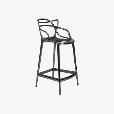 Amara Kartell - Masters Stool - Titanium - 65cm