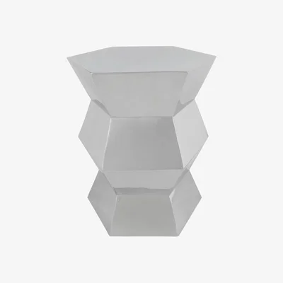 Amara Stacked Hexagon Stool