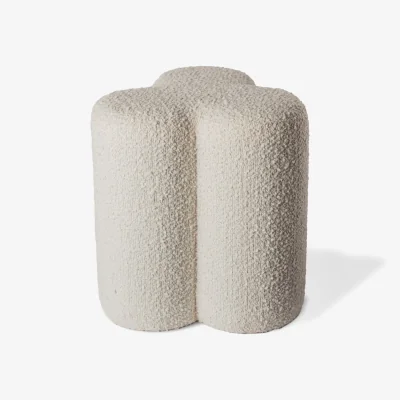 Amara Clover Boucle Stool