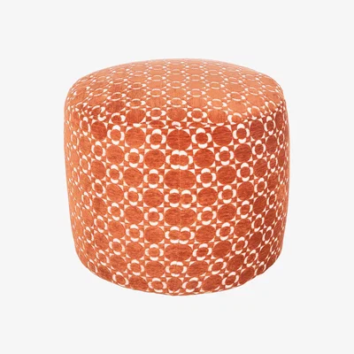 Amara Orla Kiely - Conway Stool - Small - Retro Tile Tomato