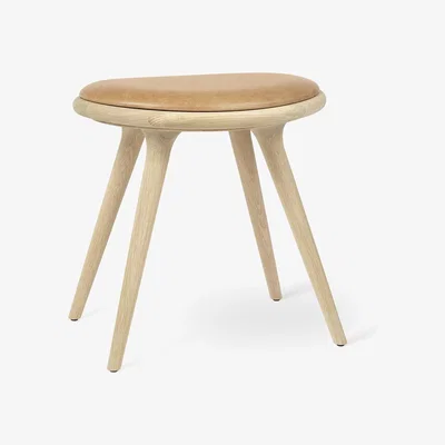 Amara Mater - Low Stool - 47cm - Soaped Oak