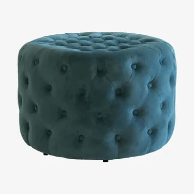 Andrew Martin Forte Teal, Stool - Andrew Martin
