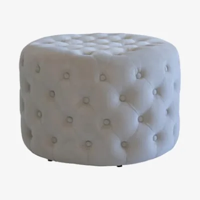 Andrew Martin Forte Putty, Stool - Andrew Martin Other Fabric
