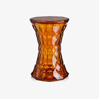 Barker and Stonehouse Kartell Stone Stool, Orange | Barker & Stonehouse