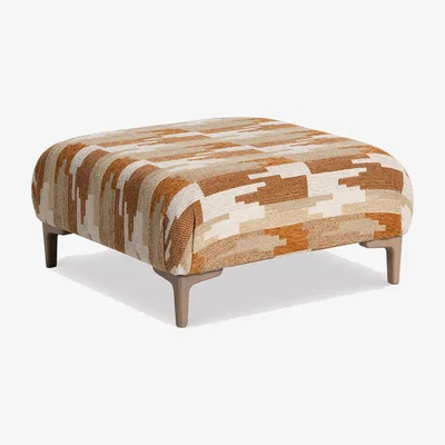Barker and Stonehouse Chaska Square Stool Fabric | Barker & Stonehouse