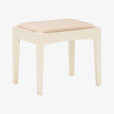 Barker and Stonehouse Carrington Ivory Stool, Sand