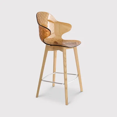 Barker and Stonehouse Calligaris Saint Tropez Counter Stool, Neutral | Barker & Stonehouse