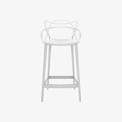 Barker and Stonehouse Kartell Masters Counter Stool, White