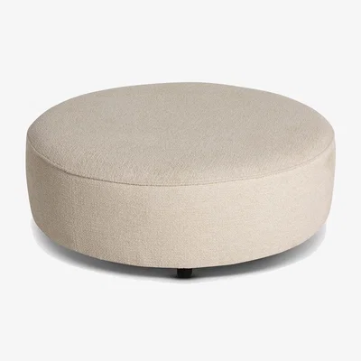 Barker and Stonehouse Circular Stool 98cm Fabric | Barker & Stonehouse