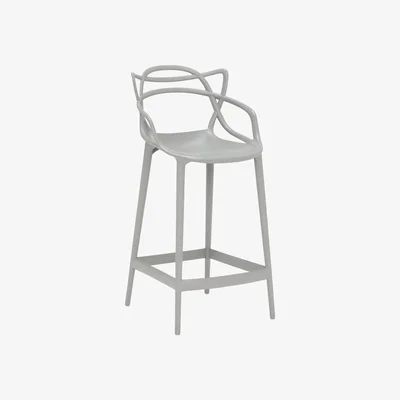 Barker and Stonehouse Kartell Masters Counter Stool, Grey